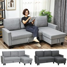 3-in-1 Convertible Sofa Bed