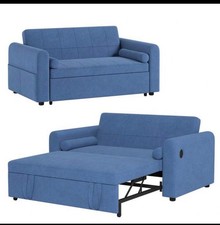 2 Seater Sofa Bed, 3-In-1