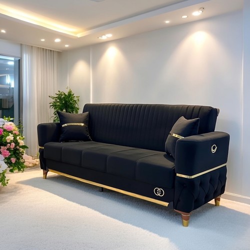 Black gold guggi seater - guggi,