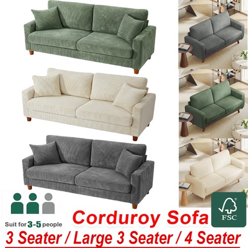 Modern seater corduroy - 4,