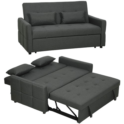 Homcom seater sofa - sofa, bed